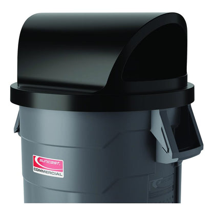 Dome Top Lid, 25" Diameter, Black,