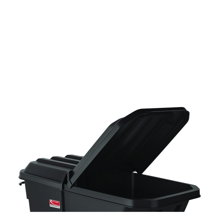 Tilt Truck Lid, For 1 Cubic Yard Tilt Truck, 36 x 68.93 x 6.73, Black