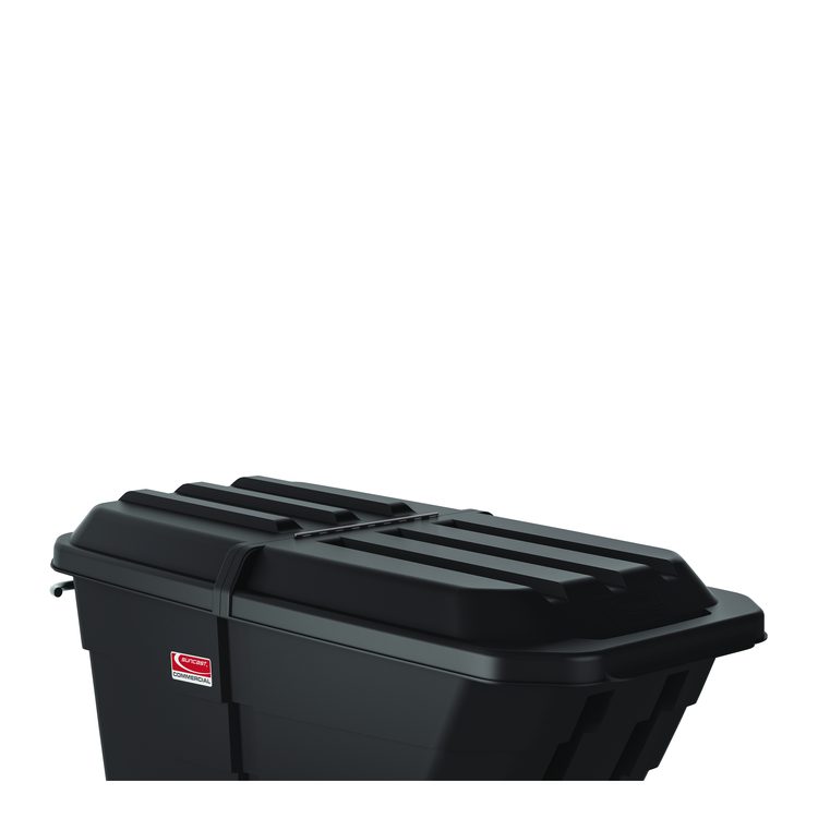 Tilt Truck Lid, For 1 Cubic Yard Tilt Truck, 36 x 68.93 x 6.73, Black