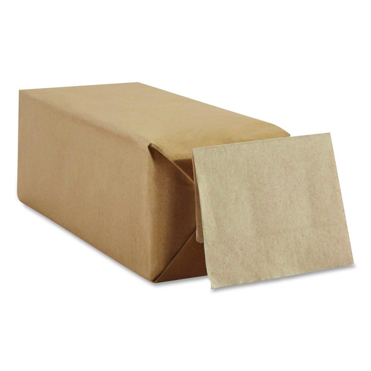 Dixie Full-Fold Dispenser Napkins, 1-Ply, 12 x 13, Brown, 600/Pack, 12 PK/CT