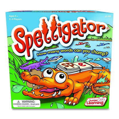 Spelligator, 2 to 4 Players, Grades K to 5