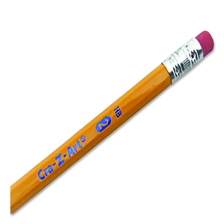 School Pencils, HB #2, Black Lead, Yellow Barrel, 250/Box