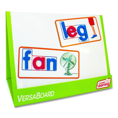 Rainbow Lowercase Letters, (2) Alphabet Sets, (2) Extra Vowel Sets, +/- 1.6" Tall, Blue Consonants, Red Vowels, 62 Pieces