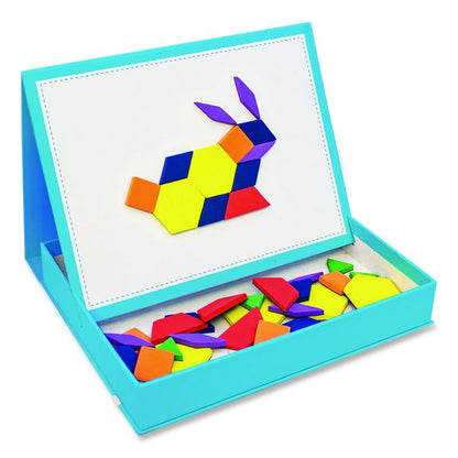 Rainbow Pattern Blocks, Pre-K, 100 Pieces