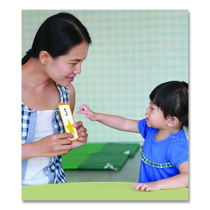 Alphabet Flash Cards, Grades Pre-K to 1, 3.25" x 5.25", Assorted Colors, 54 Cards