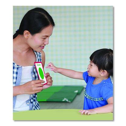 Colors and Shapes Flash Cards, Grades Pre-K to 1, 3.25" x 5.25", Assorted Colors, 54 Cards