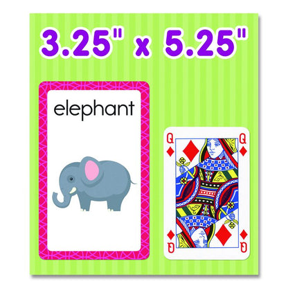 First Words Flash Cards, Grades Pre-K to 1, 3.25" x 5.25", Assorted Colors, 54 Cards