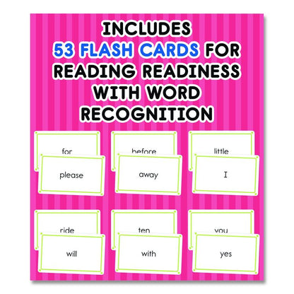 Sight Words Flash Cards, Grades Pre-K to 1, 3.25" x 5.25", Assorted Colors, 54 Cards