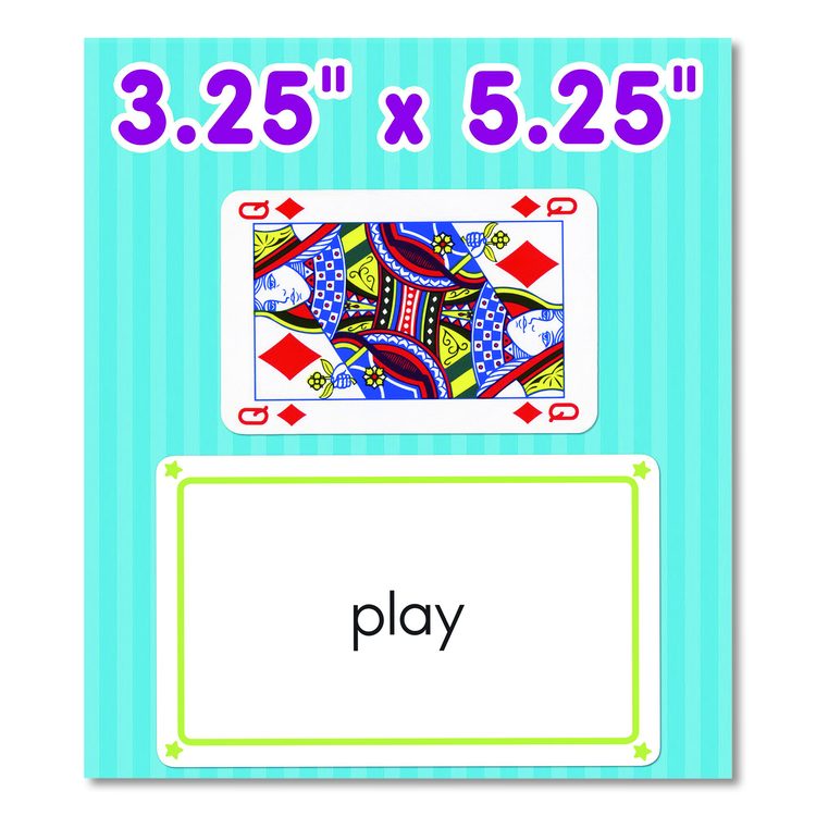 Sight Words Flash Cards, Grades Pre-K to 1, 3.25" x 5.25", Assorted Colors, 54 Cards
