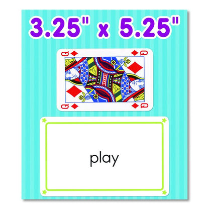 Sight Words Flash Cards, Grades Pre-K to 1, 3.25" x 5.25", Assorted Colors, 54 Cards