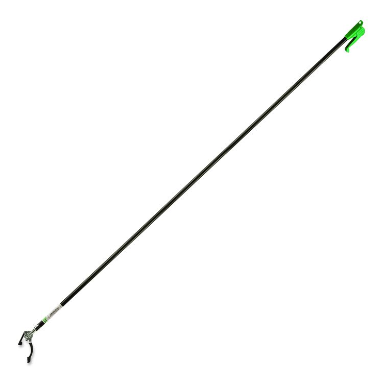 Nifty Nabber Extension Arm with Claw, 7.6 ft, Green/Black, 6/Carton
