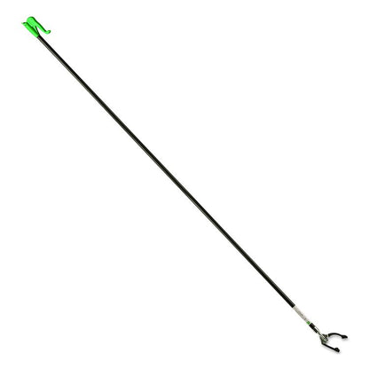 Nifty Nabber Extension Arm with Claw, 7.6 ft, Green/Black, 6/Carton