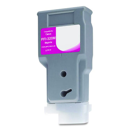 Compatible Magenta Ink, Replacement for PFI-320 (PFI-320M), 330 mL