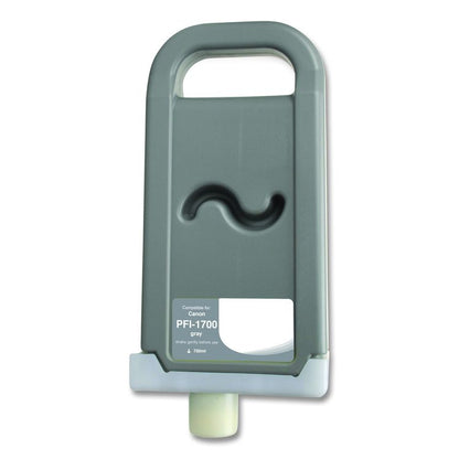 Compatible Gray Ink, Replacement for PFI-1700 (0781C001AA), 700 mL