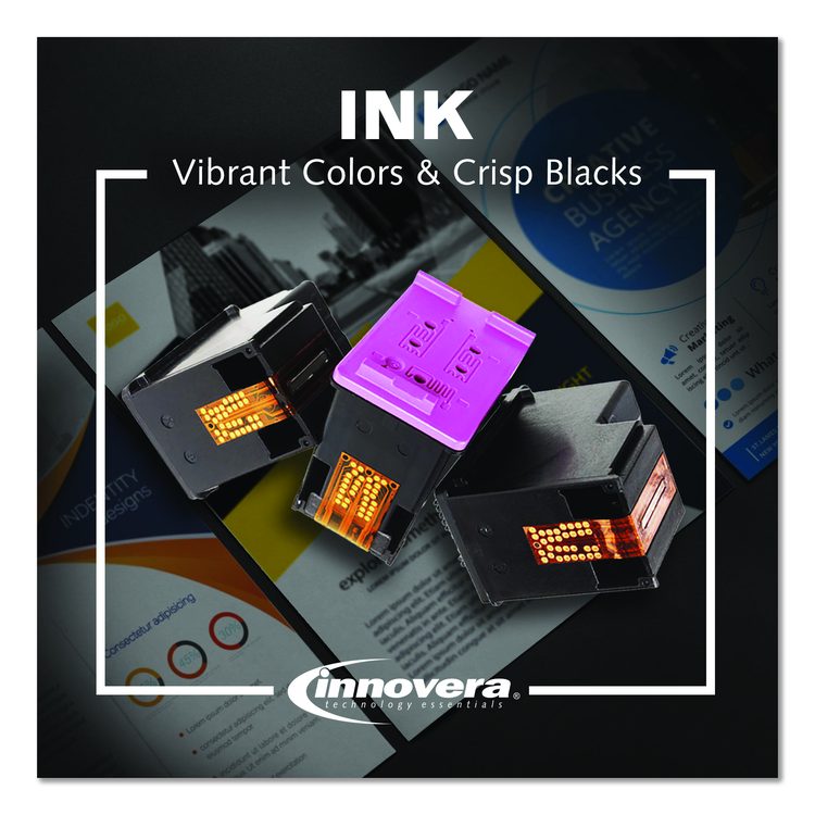 Remanufactured Yellow Ink, Replacement for 711 (CZ132A), 29 mL