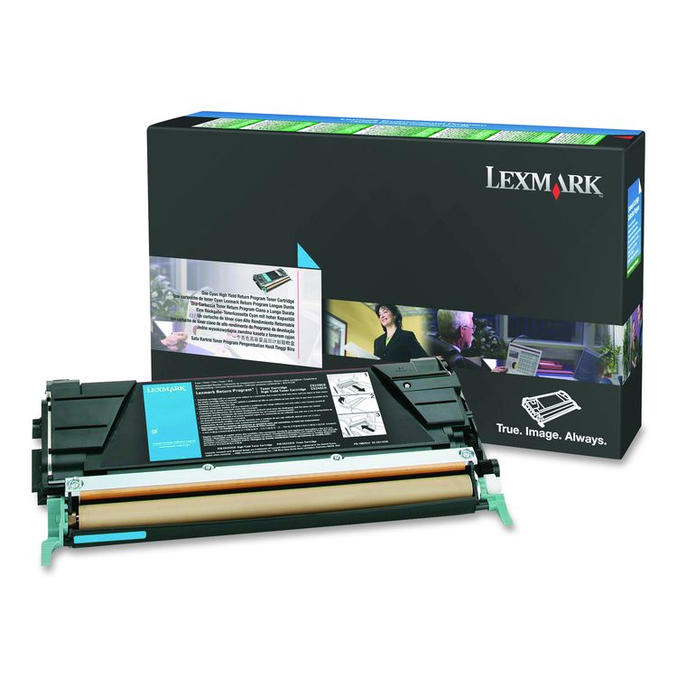 C5340CX Return Program Extra High-Yield Toner, 7,000 Page-Yield, Cyan