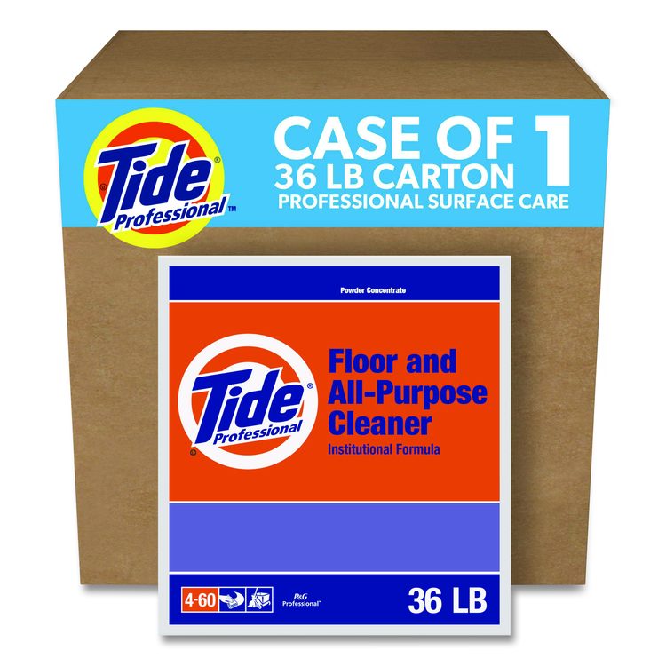 Floor and All-Purpose Cleaner, Unscented, 36 lb Box
