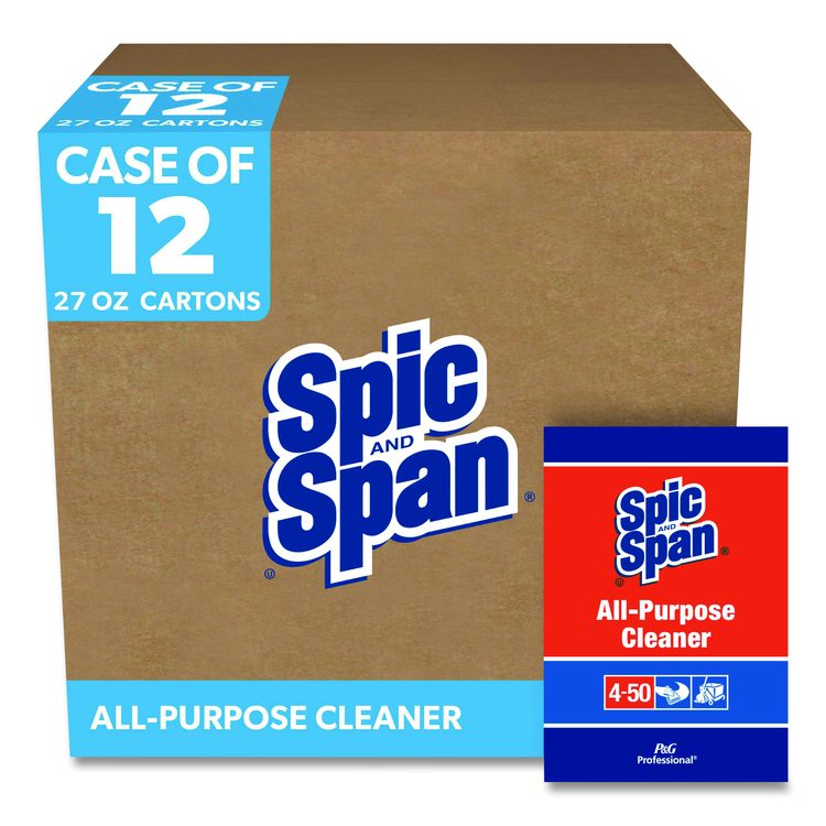 All-Purpose Floor Cleaner, Fresh Scent, 27 oz Box, 12/Carton
