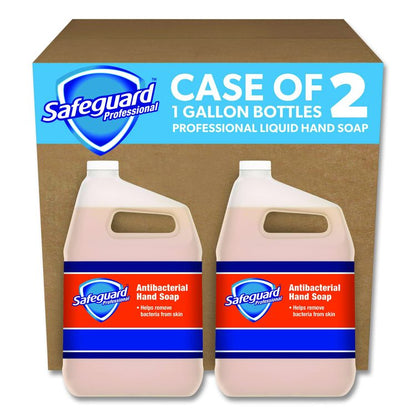 Antibacterial Liquid Hand Soap, Light Scent, 1 gal, 2/Carton