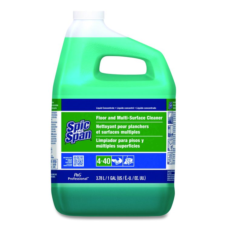 Liquid Floor Cleaner, Fresh Scent, 1 gal Bottle, 3/Carton