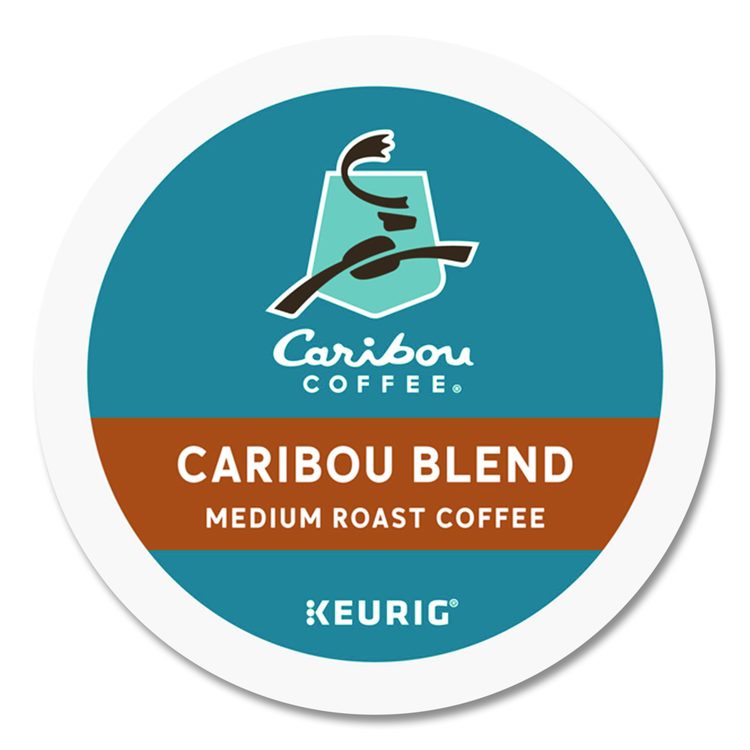 Caribou Blend Coffee K-Cups, 24/Box