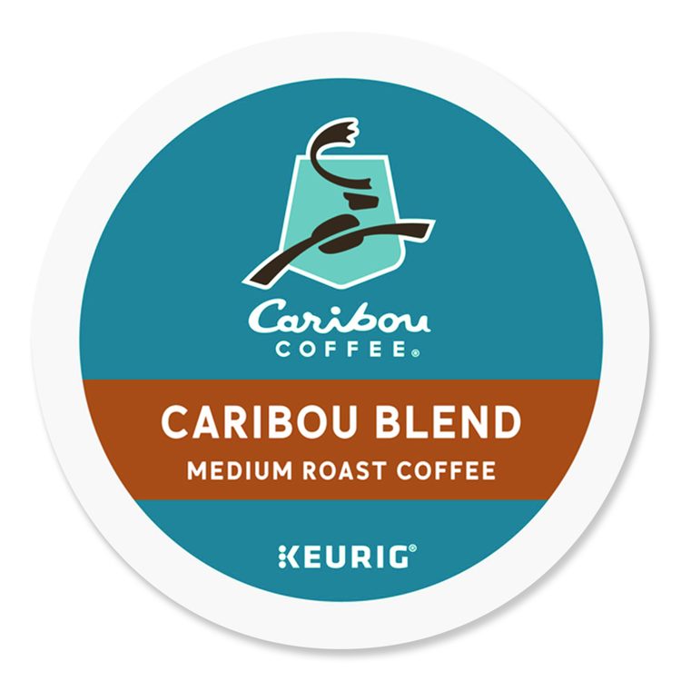Caribou Blend Coffee K-Cups, 96/Carton