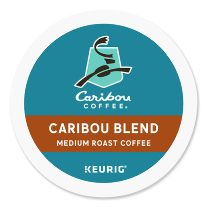 Caribou Blend Coffee K-Cups, 96/Carton