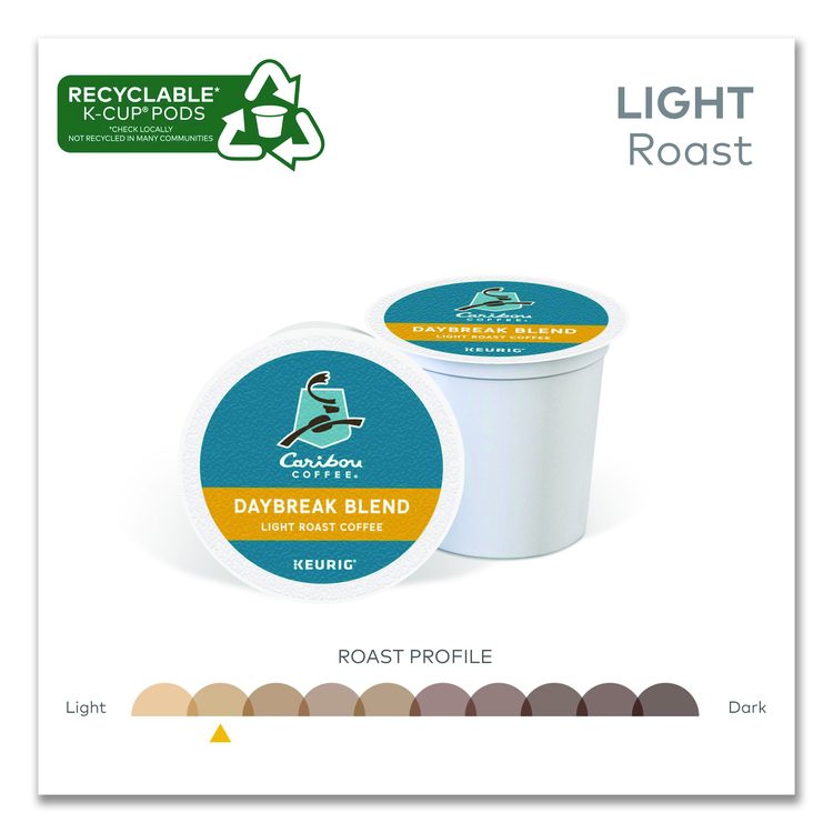 Daybreak Morning Blend Coffee K-Cups, 24/Box