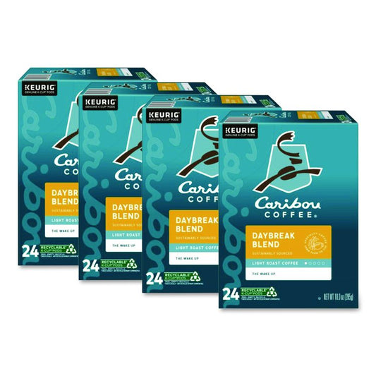 Daybreak Morning Blend Coffee K-Cups, 96/Carton