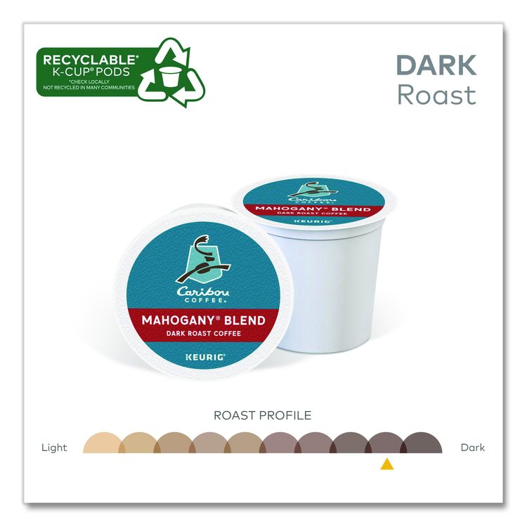 Mahogany Coffee K-Cups, 24/ Box