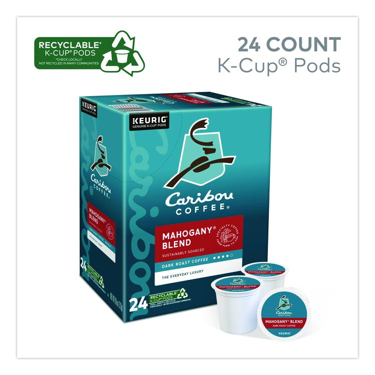 Mahogany Coffee K-Cups, 24/ Box