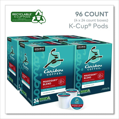 Mahogany Coffee K-Cups, 96/Carton