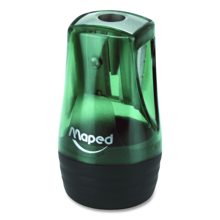 Tonic 1-Hole Canister Pencil Sharpener, 2.56 x 1.25 x 4.92, Randomly Assorted Colors