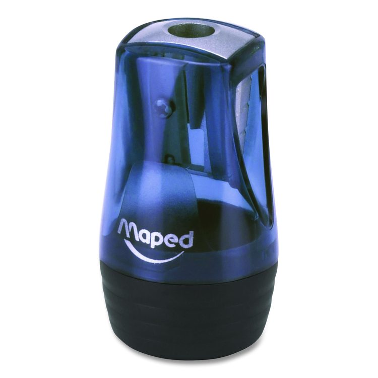 Tonic 1-Hole Canister Pencil Sharpener, 2.56 x 1.25 x 4.92, Randomly Assorted Colors