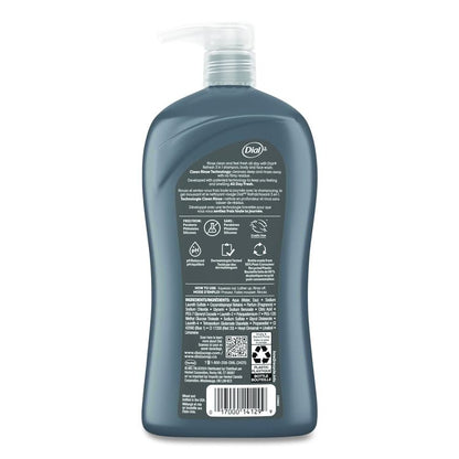 Men Refresh 3-in-1 Body, Hair and Face Wash, Blue Sage Scent, 32 oz, 4/Carton