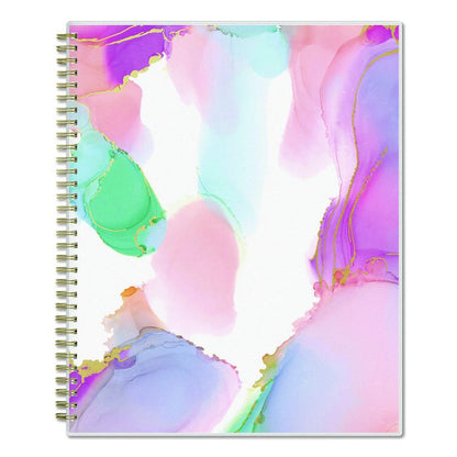 Ashley G Multicolor Smoke Academic Weekly/Monthly Planner, 11" x 8.5", Multicolor Cover, 12-Month (Jul-Jun): 2025 to 2026