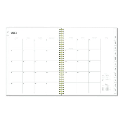 Ashley G Multicolor Smoke Academic Weekly/Monthly Planner, 11" x 8.5", Multicolor Cover, 12-Month (Jul-Jun): 2025 to 2026