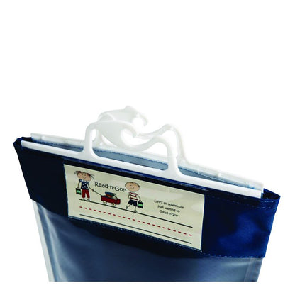 Seat Sack Read-n-Go Reading Bag, 10.5 x 2 x 16, Blue