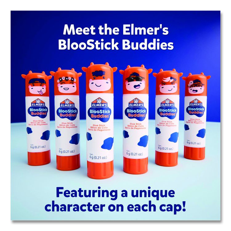 Glue Stick Variety Pack, 0.21 oz, Dries Clear, 30/Pack