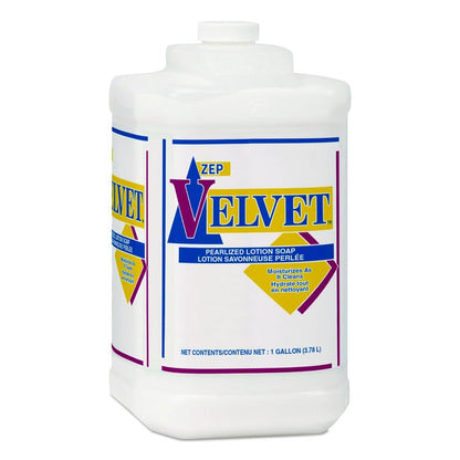 Velvet Lotion Soap, Pleasant Scent, 1 gal Bottle, 4/Carton