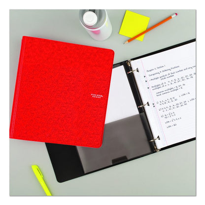 1" Plastic Binder, 3 Rings, 1" Capacity, 11 x 8.5, Randomly Assorted Color