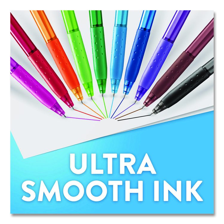 InkJoy 300 RT Ballpoint Pen, Retractable, Medium 1 mm, Assorted Ink and Barrel Colors, 24/Set