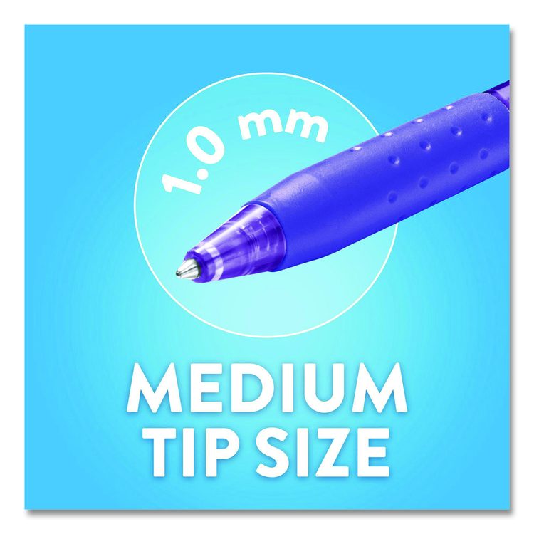 InkJoy 300 RT Ballpoint Pen, Retractable, Medium 1 mm, Assorted Ink and Barrel Colors, 24/Set