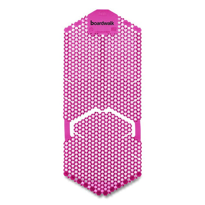 Vertical Urinal Screen, Spiced Apple Scent, Red, 5.22 oz, 6/Carton