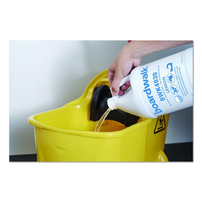 Odor Eliminator Enzyme Plus Concentrate, Lemon, 1 gal Jug, 4/Carton