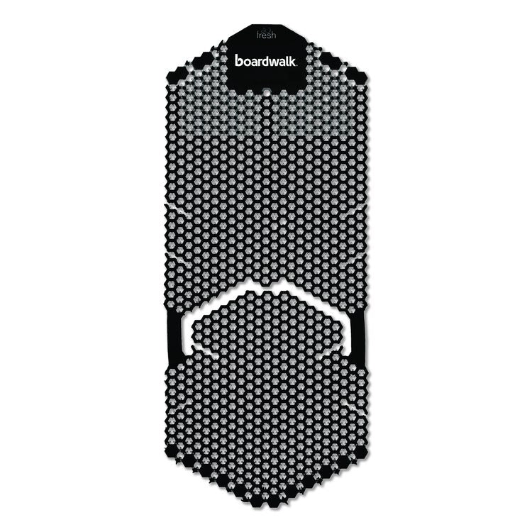 Vertical Urinal Screen, Midnight Coast Scent, Black, 5.22 oz, 6/Carton