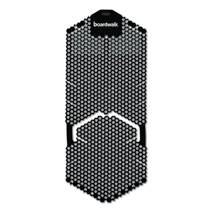 Vertical Urinal Screen, Midnight Coast Scent, Black, 5.22 oz, 6/Carton