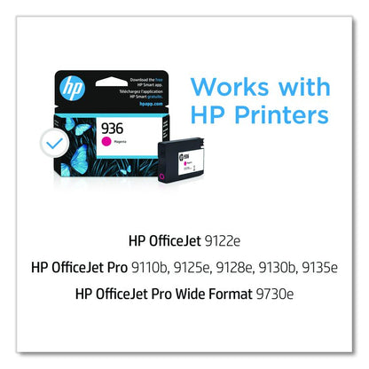 HP 936, (4S6V0LN) Magenta Original Ink Cartridge