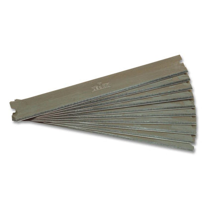 Carbon Steel Scraper Replacement Blades, 5/Carton