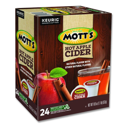Hot Apple Cider K-Cup Pods, 1 oz K-Cup Pod, 24/Box